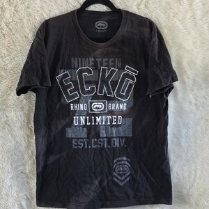 Ecko Unlimited Charcoal Graphic Tee